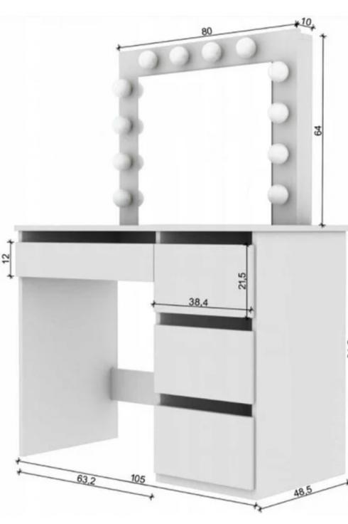 Столик для косметики СК-3