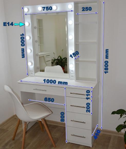 Стол косметичний СК8 foto 3