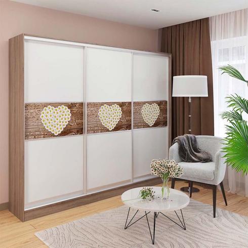 Шкаф купе трьох дверний Standart 2500мм