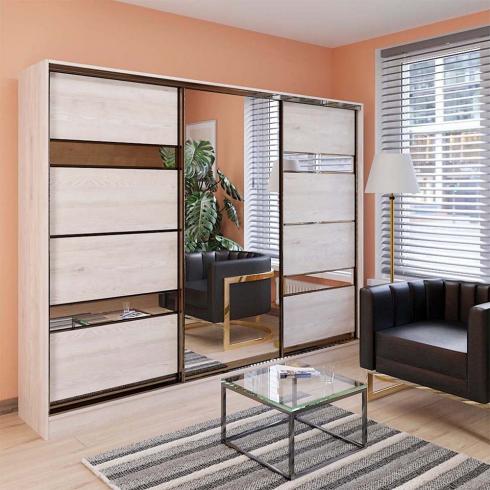 Шкаф купе трьох дверний Standart 2700мм