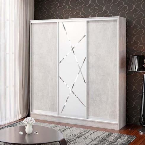 Шкаф купе Combi 2000mm трьох дверний