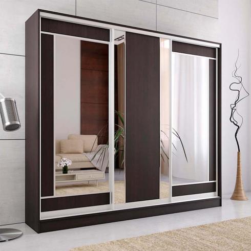 Шкаф купе Combi 2400mm трьох дверний