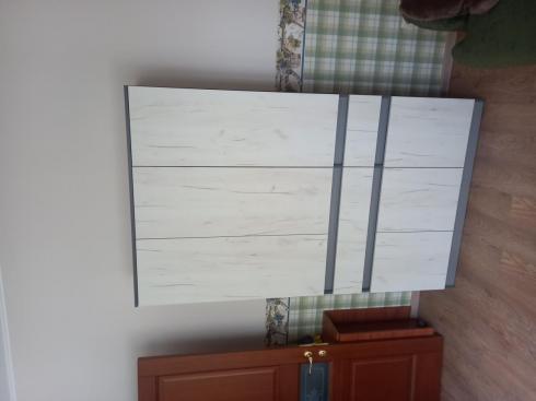 Шафа розпашна з видвижними ящиками Комфі 1200мм foto 8