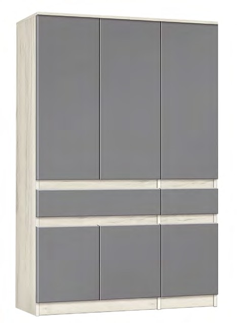 Шафа розпашна з видвижними ящиками Комфі 1200мм