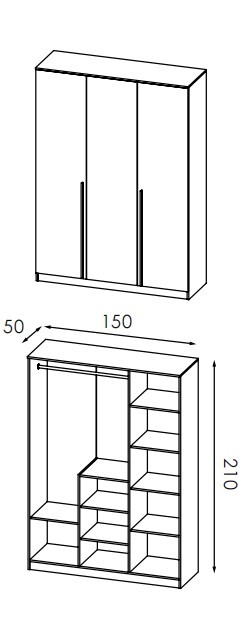 Шафа розпашка Кенон 1500мм foto 2