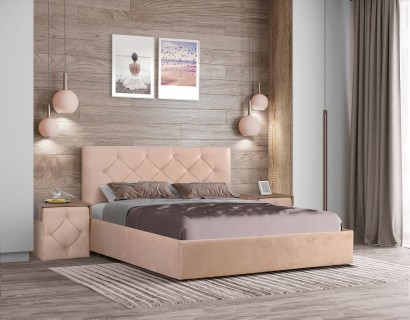 Аура 1.2м.ліжко з вкладом під матрац