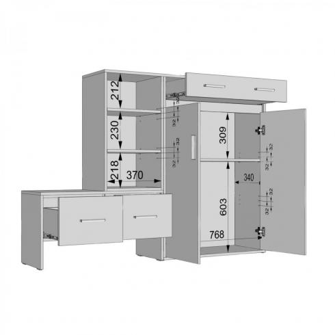 Тумба для взуття А-157 foto 2