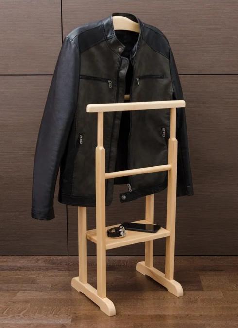 Вішалка підлогова натуральне дерево foto 2