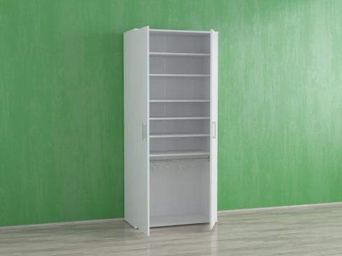 Шафа з полицями для одягу і взуття А-8