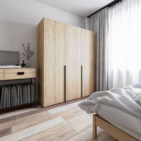 Шафа розпашна трьохдверна Престіж 1300мм