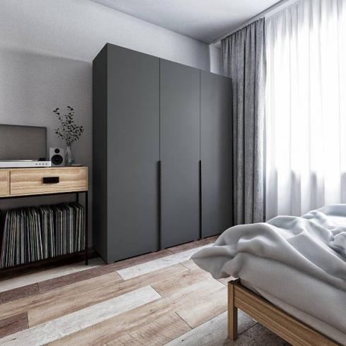 Шафа розпашна трьохдверна Престіж 1400мм