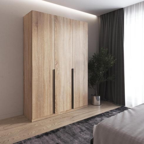 Шафа розпашна трьохдверна Престіж 1500мм foto 2