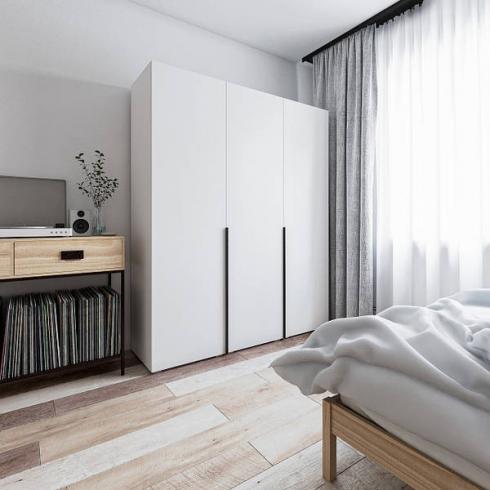 Шафа розпашна трьохдверна Престіж 1600мм foto 3