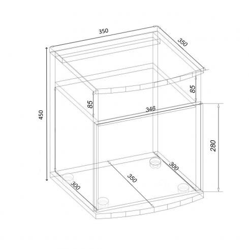 Тумба приліжкова V2 foto 2