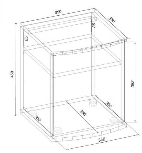 Тумба приліжкова V3 foto 2