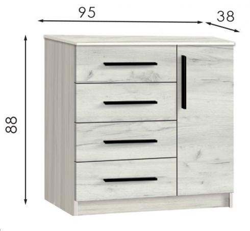 КЕНОН 4 + 1S комод foto 2