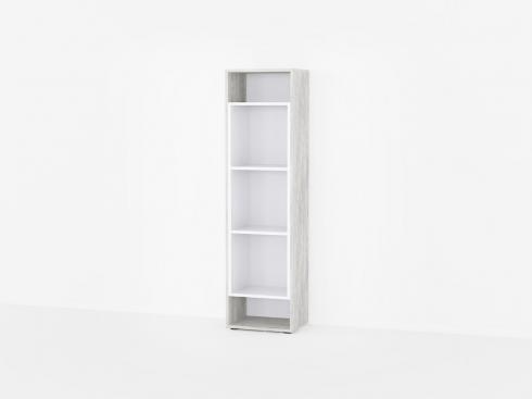 Книжна Полиця А-71 бетон+білий