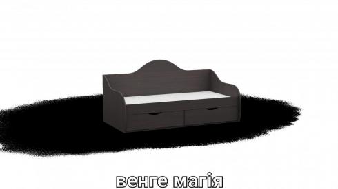 Ліжко односпальне L4 венге магія
