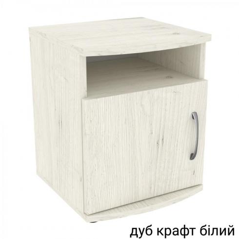 Тумба приліжкова V2 дуб крафт білий