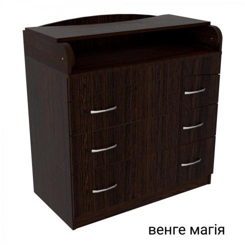 Комод пеленальний №2 (864 х 465 х 916) венге магія