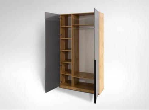 Шафа розпашна двухдверна Престіж Ш900мм*Г450мм*В2400мм foto 2