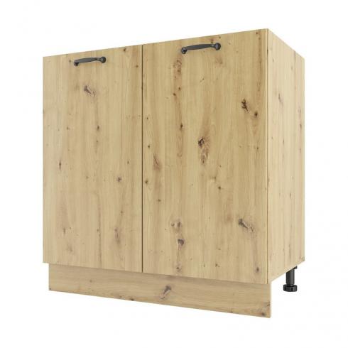 Тумба низ 800мм Н-8, мийка (без стільниці) foto 8