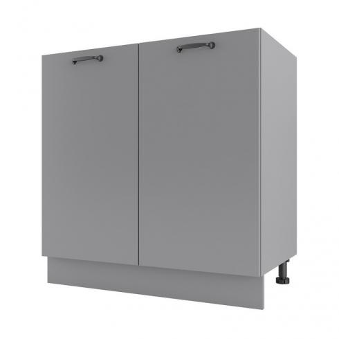 Тумба низ 800мм Н-8, мийка (без стільниці) foto 5