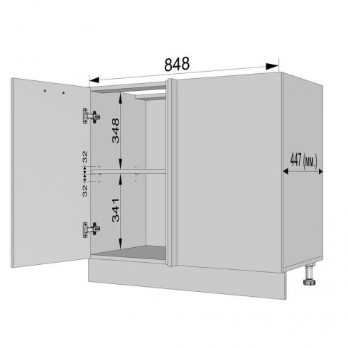 Тумба кутова низ Н-9 (без стільниці) foto 4