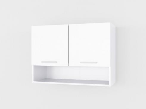 Шафа навісна з нішею 800мм К-3 Білий