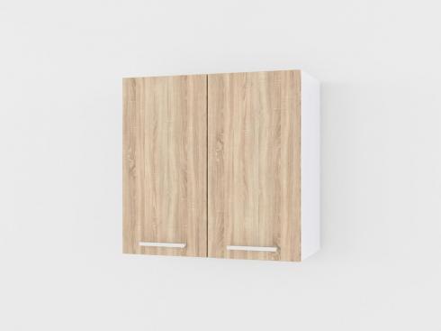 Шафа навісна 600мм К-10 Дуб Сонома+Білий