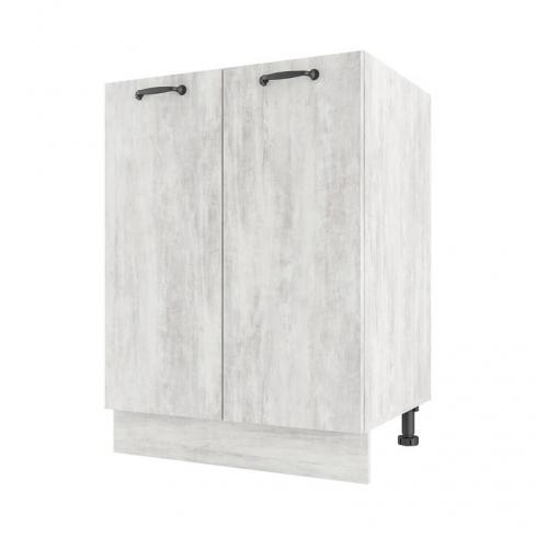 Тумба низ 600мм Н-6 (без стільниці) Бетон