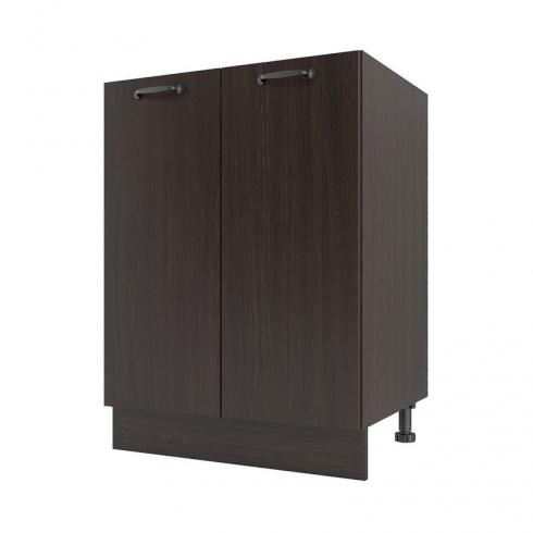 Тумба низ 600мм Н-6 (без стільниці) Венге Темный