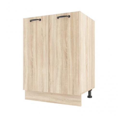 Тумба низ 600мм Н-6 (без стільниці) Дуб Сонома