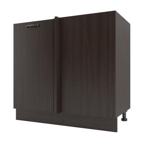 Тумба кутова низ Н-9 (без стільниці) Венге Темний