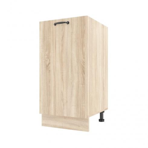Тумба низ 400мм Н-2 (без стільниці) Дуб Сонома