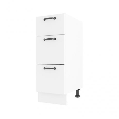 Тумба низ 300мм Н-3 (без стільниці) Білий