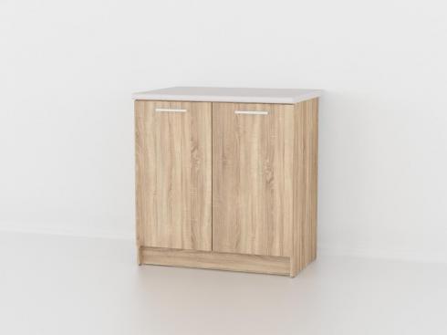 Тумба низ 800мм, К-16 (без стільниці) Дуб Сонома