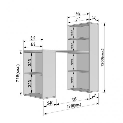Стіл компютерний А-183 foto 2
