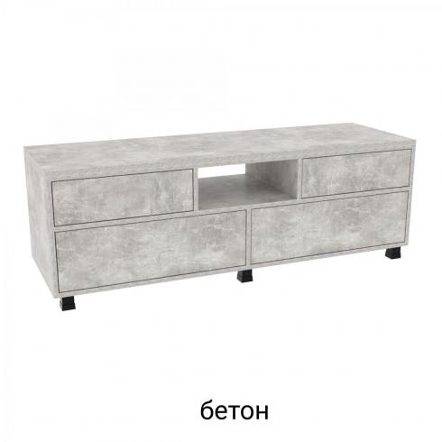 Тумба під телевізор TV3 Бетон