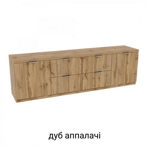 Тумба під телевізор TV6 Дуб Аппалачі