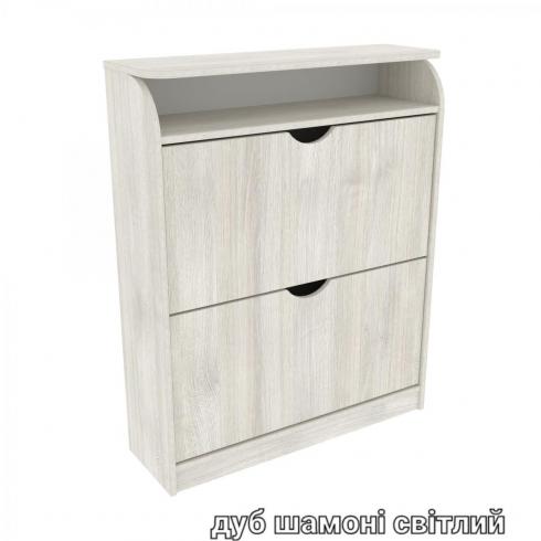 Тумба для взуття 1 дуб шамоні світлий