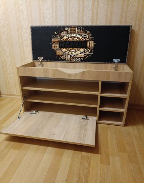 Тумба для взуття з мяким сидінням Х88 foto 23