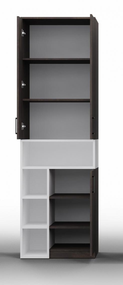 Шафа для одягу Tetris Т-2, Антрацит, 650/520/2100 foto 2