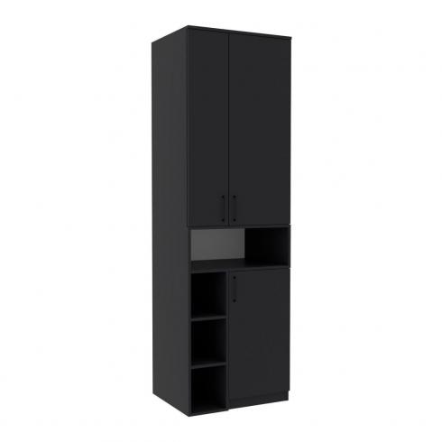 Шафа для одягу Tetris Т-2, Антрацит, 650/520/2100