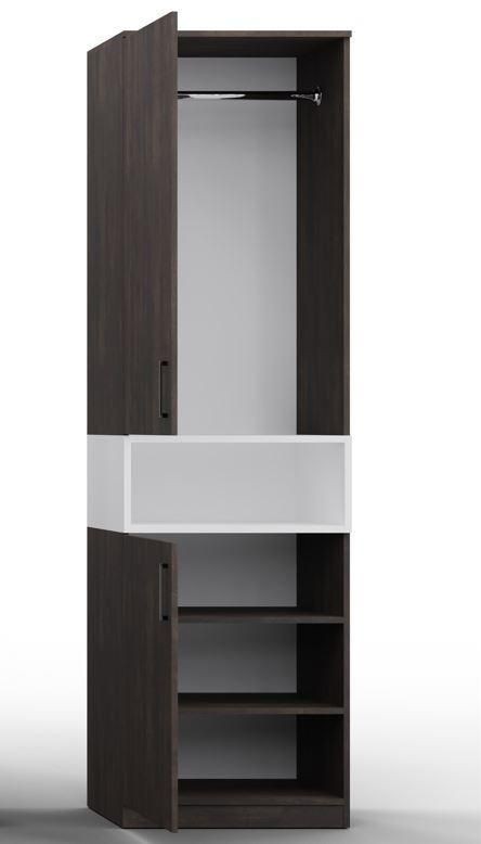 Шафа для одягу Tetris Т-5, Бетон, 600/520/2100 foto 3