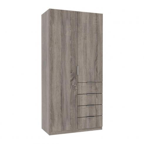 Шафа Крістал 1, Дуб Сонома Трюфель, 1000х520х2100