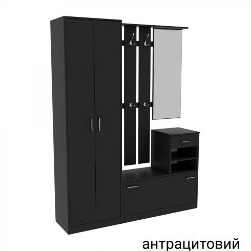 Передпокій SOLO 3 1600мм Антрацитовий