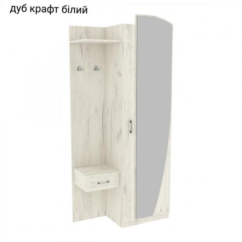 Передпокій SOLO 1 1000мм Дуб Крафт Білий