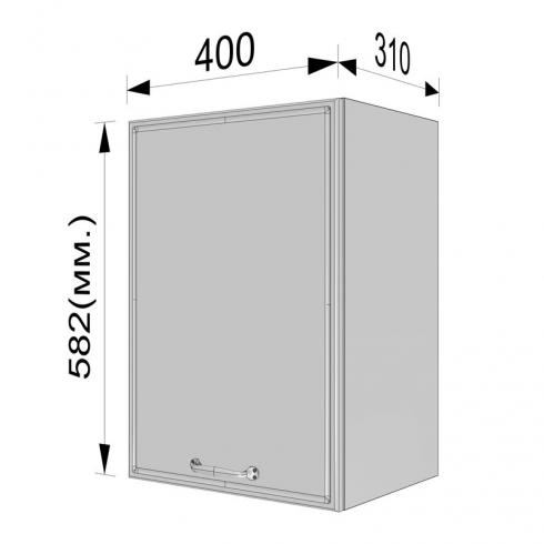 Шафа навісна 400мм К-51 Білий+Камуфляж foto 3