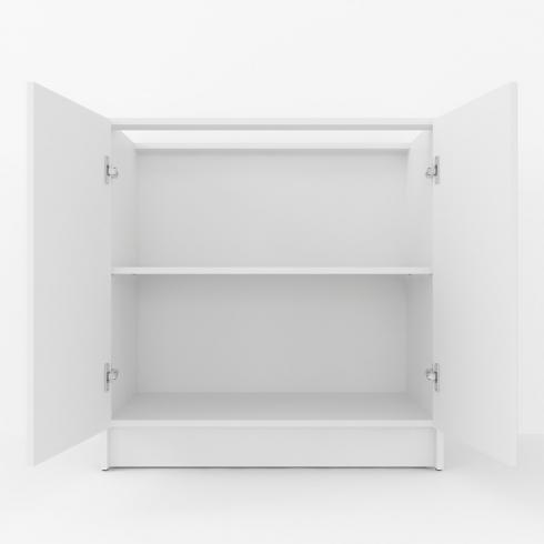 Тумба низ 800мм, К-66 (без стільниці) Білий foto 2